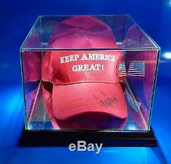 Authentic Keep America Great Hat Hand Signed By President Donald Trump