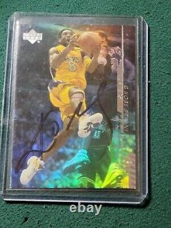 Authentic Kobe Bryant hand signed Upper Deck basketball card! One available