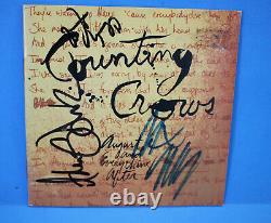 Autographed Hand Signed COUNTING CROWS CD Booklet August and Everything After