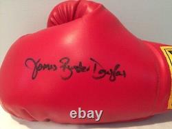 Autographed Hand Signed Everlast Boxing Glove James Buster Douglas Rare