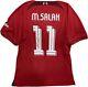 Autographed Mohamed Salah Hand Signed Jersey Liverpool Bas Coa