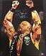 Autographed Stone Cold Steve Austin 18 X 24 Print, Hands Up Poster Wwe Wwf