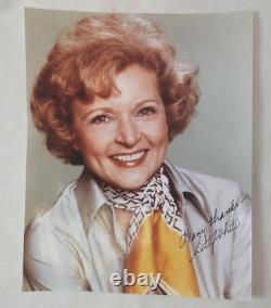 BETTY WHITE Hand Signed Autograph 8x10 PHOTO GOLDEN GIRLS