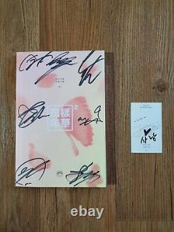 BTS BANGTAN BOYS HYYH Album Promo Autographed Hand Signed JUNGKOOK