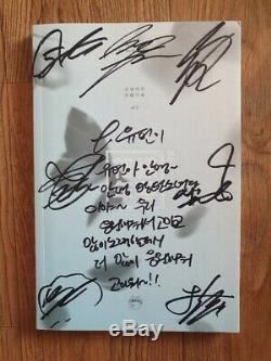 BTS BANGTAN BOYS HYYH Album Promo Autographed Hand Signed Message