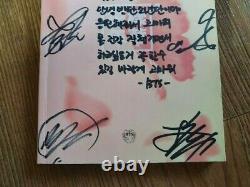 BTS BANGTAN BOYS HYYH Album Promo Autographed Hand Signed Message