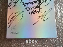 BTS BANGTAN BOYS Love Yourself Answer Album Promo Autographed Hand Signed