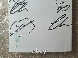 BTS BANGTAN BOYS Love Yourself Her Album Promo Autographed Hand Signed