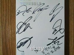 BTS BANGTAN BOYS Love Yourself Her Promo Album Autographed Hand Signed
