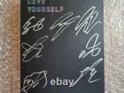 BTS BANGTAN BOYS Love Yourself Tear Album Promo Autographed Hand Signed