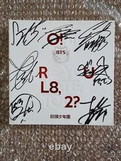 BTS BANGTAN BOYS O RUL8 2 Promo Album Event Autographed Hand Signed