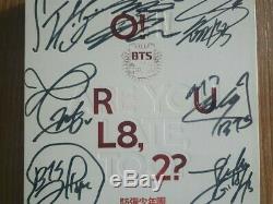 BTS BANGTAN BOYS Promo 1st Mini Album Autographed Hand Signed