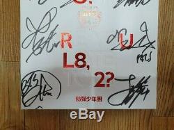 BTS BANGTAN BOYS Promo 1st Mini Album Autographed Hand Signed Type C