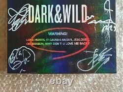 BTS BANGTAN BOYS Promo Dark & Wild Danger Album Autographed Hand Signed