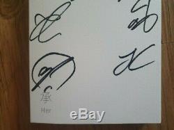 BTS BANGTAN BOYS Promo Love Yourself HER Album Autographed Hand Signed Type B