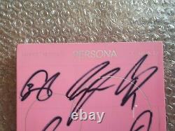 BTS BANGTAN BOYS Promo Persona Album Autographed Hand Signed