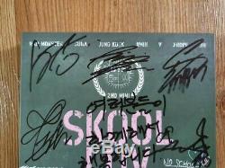 BTS BANGTAN BOYS Promo Skool Luv Affair Album Autographed Hand Signed