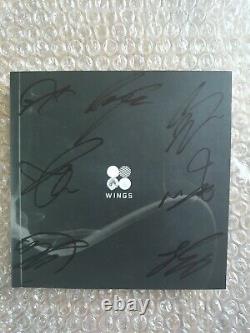 BTS BANGTAN BOYS Promo Wings Album Autographed Hand Signed