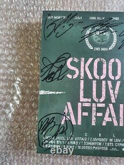 BTS BANGTAN BOYS Skool LUV Affair Promo Album Autographed Hand Signed