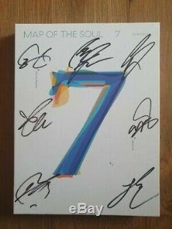 BTS BANGTAN BOYS Skool Promo MAP OF THE SOUL Autographed Hand Signed Type A
