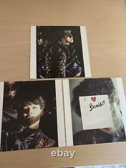 BTS BANGTAN BOYS WINGS Autographed Hand Signed YOONGI SUGA pages