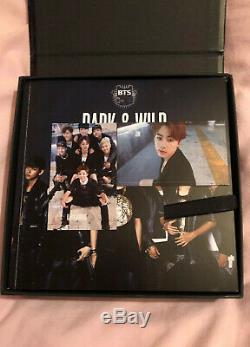 BTS BANGTAN Dark & Wild Danger Album Autographed Hand Signed JIN Photocard
