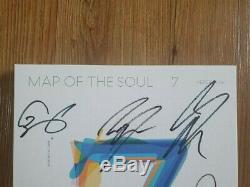 BTS Promo MAP OF THE SOUL album Autographed Hand Signed Type C