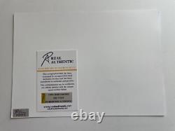 Barry, Robin and Maurice Gibb Hand Signed Autograph 8 x 12 Photo With COA