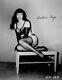 Bettie Page Hand Signed Autograph 8x10 Photo Pinup 1st Signing 1993 6/333 Coa