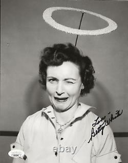 Betty White actress REAL hand SIGNED Photo JSA COA Autographed Golden Girls