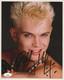 Billy Idol Real Hand Signed 8x10 Photo Jsa Coa Autographed Rare