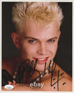 Billy Idol REAL hand SIGNED 8x10 Photo JSA COA Autographed RARE