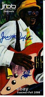 Blues Legends Hand Signed Festival Brochure & Card JG Autographs COA