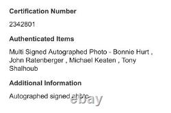 Bonnie H, John R, Michael K & Tony S Disney Cars Hand Signed Autograph? Ed ATD COA