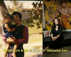 Bruce Lee Lithograph / Autograph Autogramm / Hand Signed by Shannon Lee