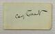 Cary Grant Genuine Handsigned Signature On Album Page