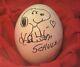 Charles Schulz Hand Signed Autographed Ostrich Egg Snoopy Peanuts