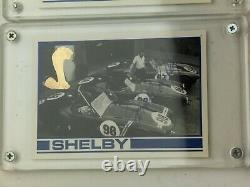 Carroll Shelby GOLD Mustang Cards Hand Signed Signature Auto Set Lot Autograph