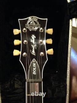 Carroll Shelby Hand Signed Guitar Headstocks