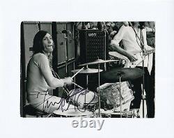 Charlie Watts Rolling Stones drummer REAL hand SIGNED Photo #5 COA Autographed