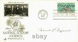 Chemical Engineer Robert Pigford Hand Signed FDC Dated 1963