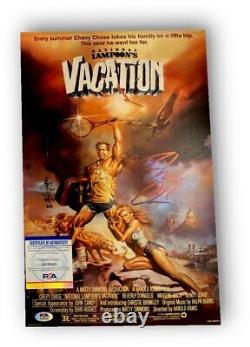 Chevy Chase Hand Signed Autographed 12X18 Photo National Lampoon's Vacation PSA