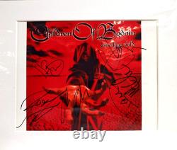 Children of Bodom Hand Signed mounted autographs with cert 12 x18 Approx