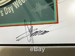 Chip Foose Hand Signed Autograph Behind the Wheel McQueen Disney Cars WDW