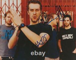 Coldplay REAL hand SIGNED Promo Photo #2 JSA Full LOA Autographed Chris Martin +