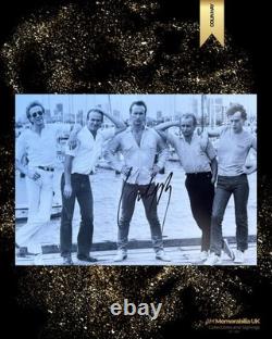 Colin HAY Hand Signed Men At Work A4 Photo PROOF/COA