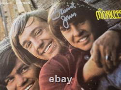 DAVY JONES HAND SIGNED 1960s VG++ The Monkees LP33