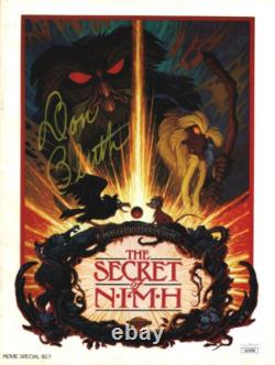 DON BLUTH Hand Signed 10x13 Authentic MOVIE SPECIAL BOOK Autograph JSA COA CERT