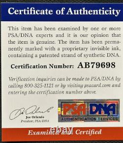 DONALD RUMSFELD HAND SIGNED AUTO 8x10 PHOTO SECRETARY OF DEFENSE PSA/DNA