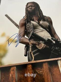 Danai Gurira Hand Signed Autographed 11x14 The Walking Dead Jsa Coa Rare